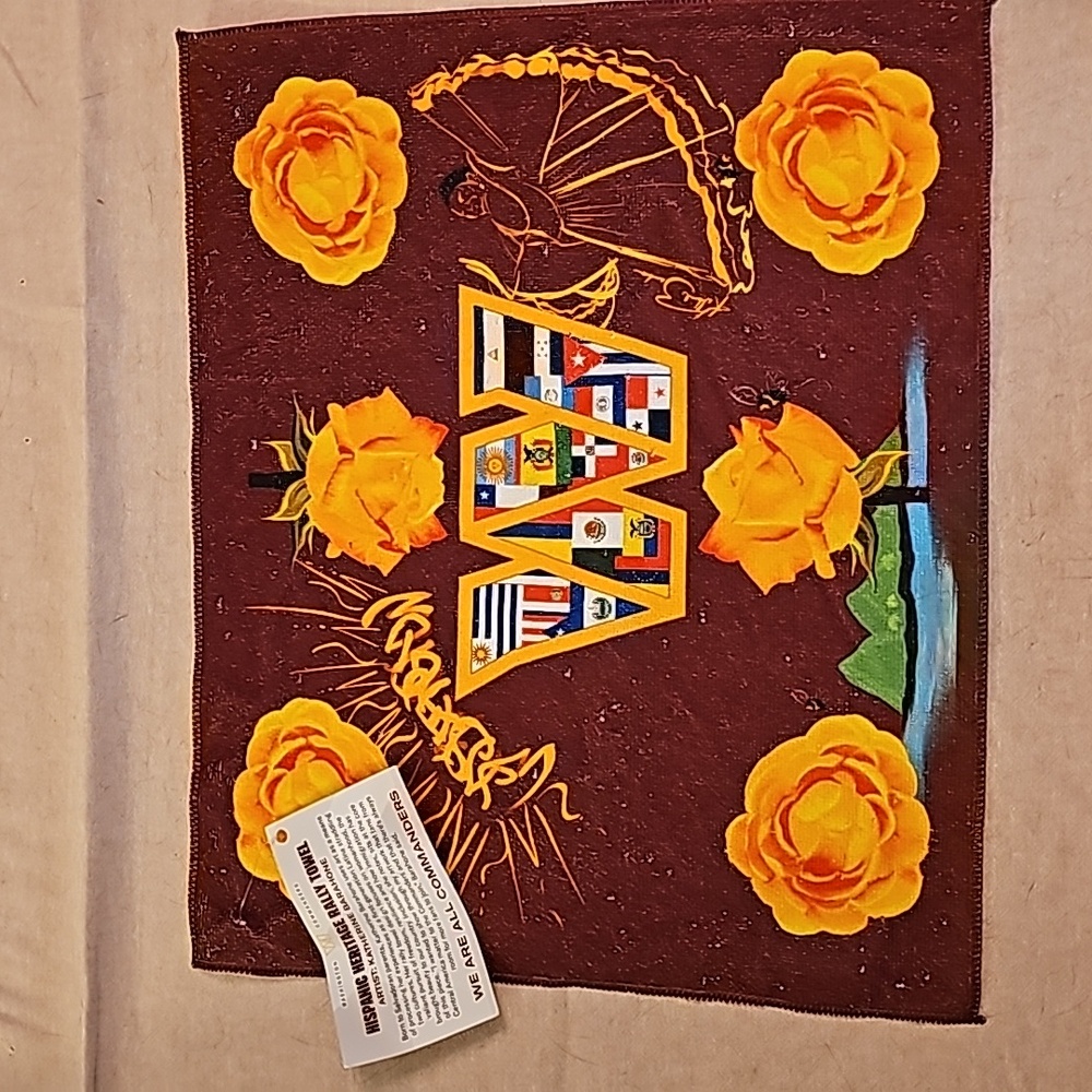 Washington Commanders Hispanic Heritage Rally Towel
